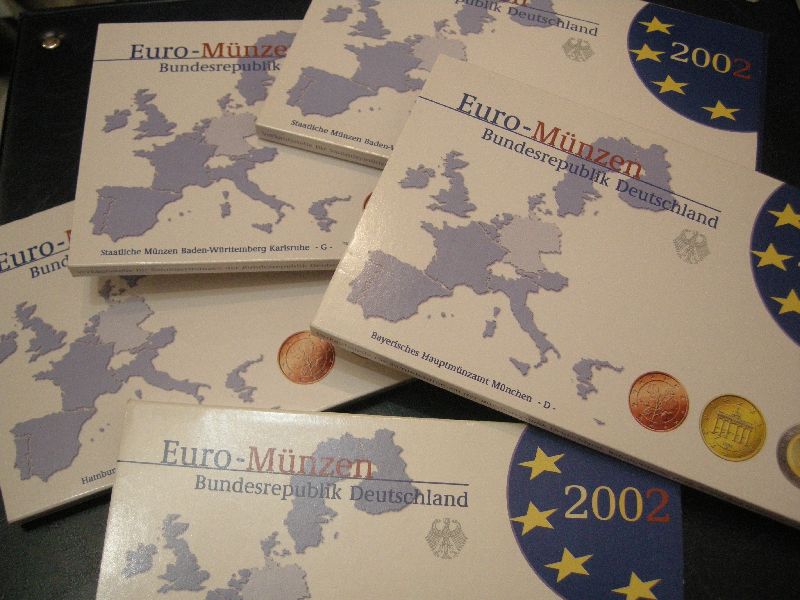 (afbeelding voor) Proofset Duitsland 2002 COMPLETE SERIE